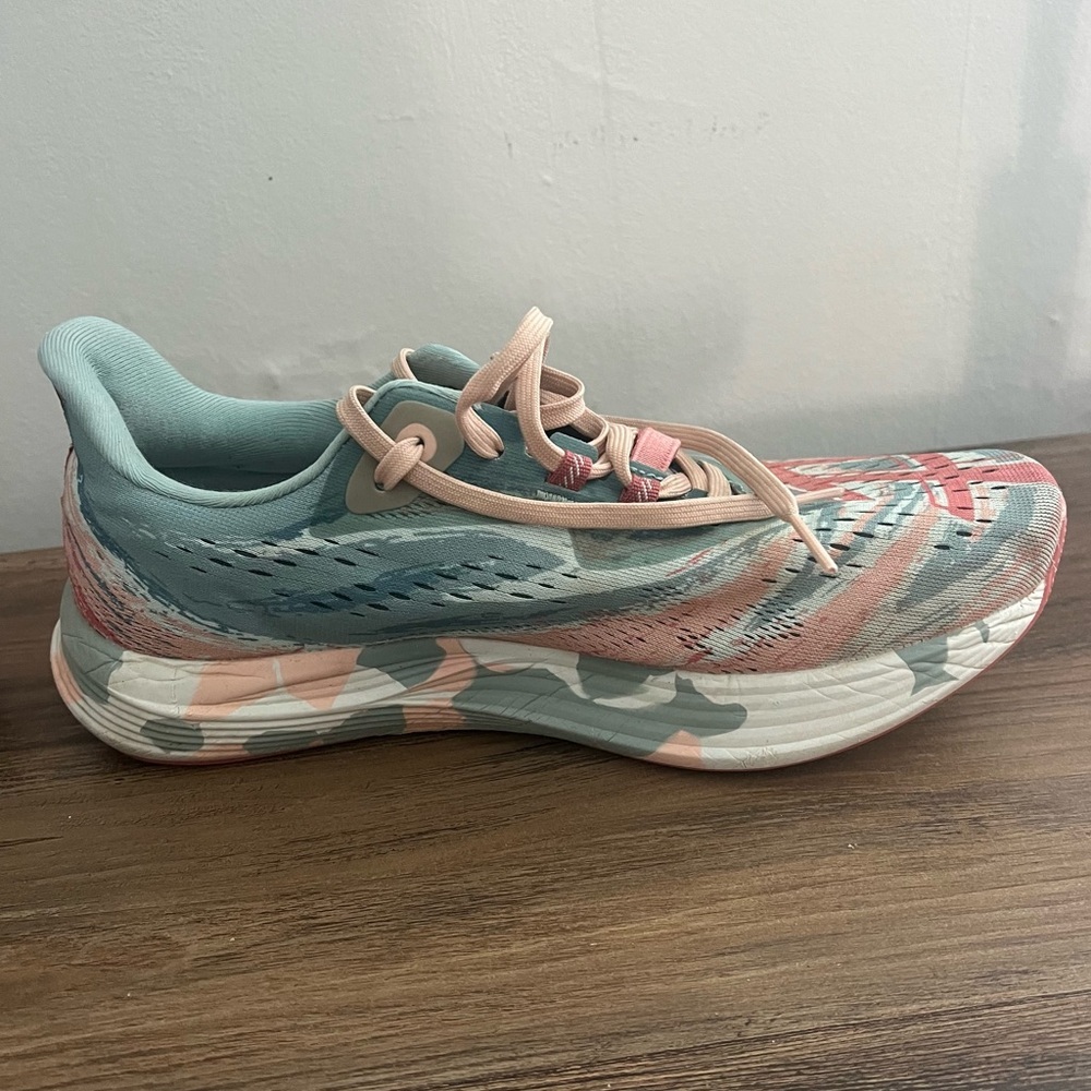 ASICS Noosa Tri 15 running shoes Avant Garde - Pure Aqua Size 9.5 - Picture 7 of 10